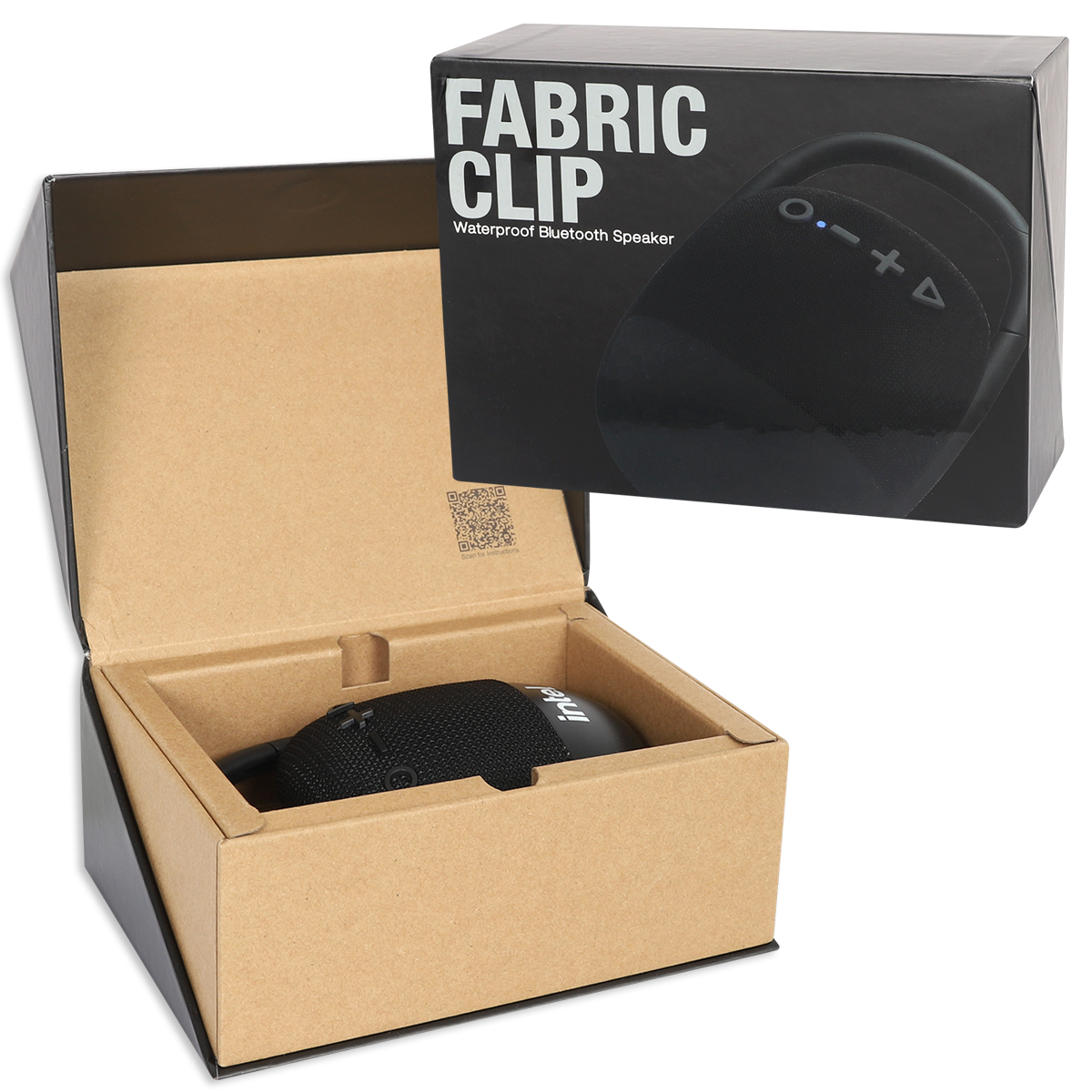 Fabric Clip Waterproof Bluetooth Speaker